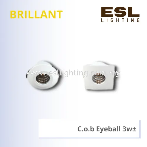 BRILLANT C.o.b Eyeball 3w - BML-018-3W