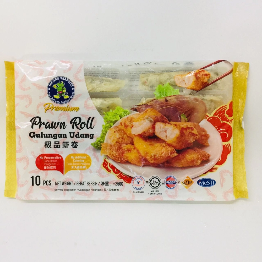 Nikudo Premium Prawn Roll極品蝦卷10pcs