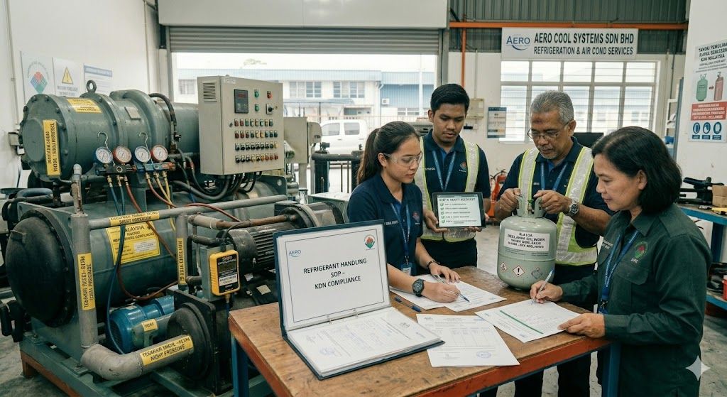 refrigerant handling SOP compliance Malaysia industry
