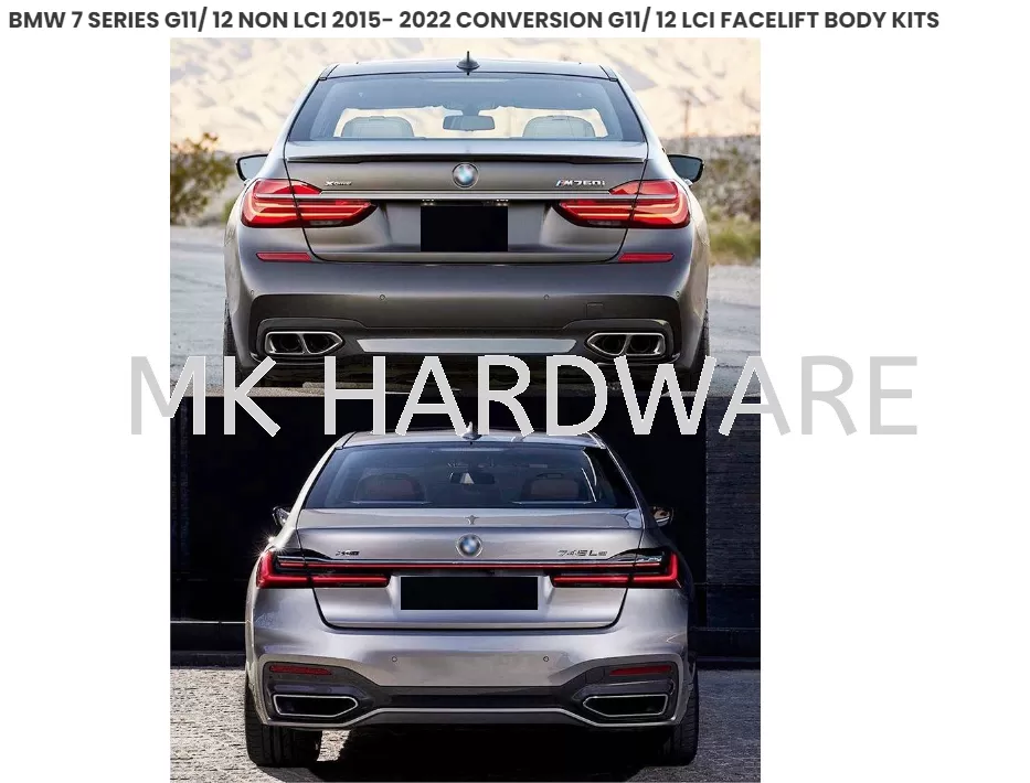 BMW 7 SERIES G11/ 12 NON LCI 2015- 2022 CONVERSION G11/ 12 LCI FACELIFT BODY KITS
