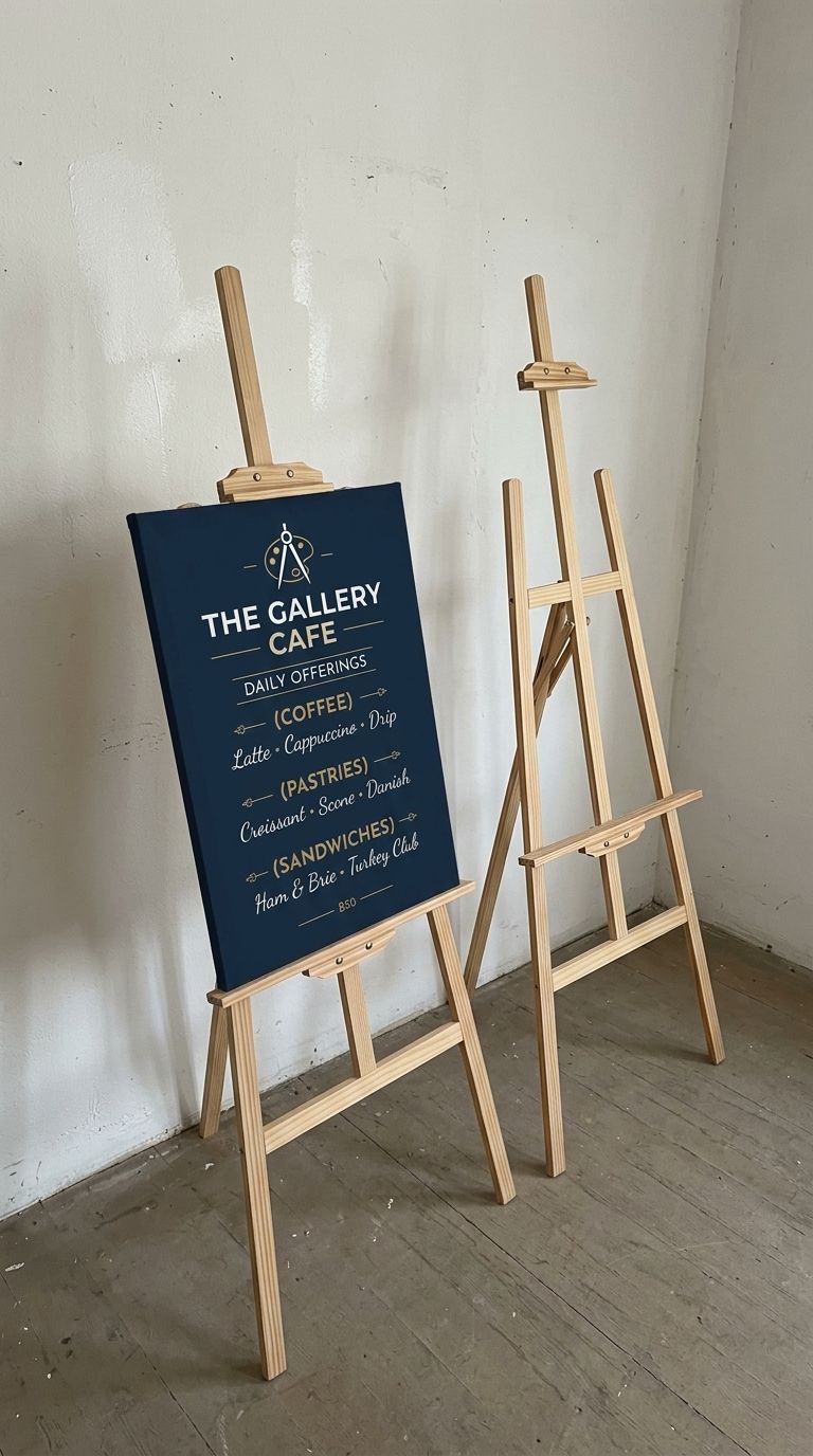 Wood Easel Stand