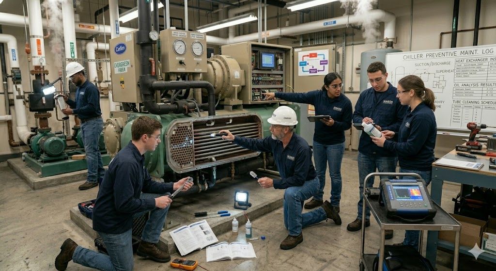 Chiller maintenance training