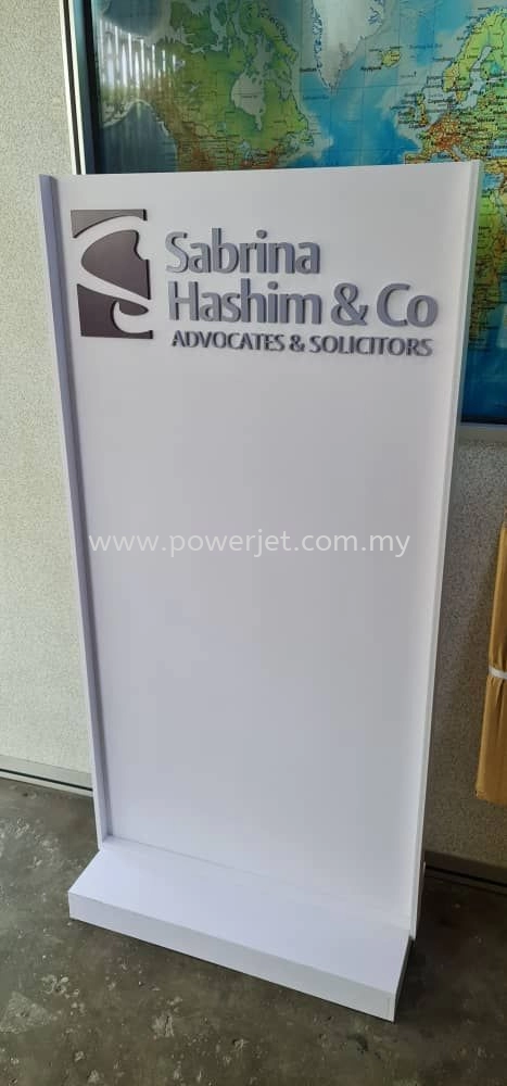 Lawyer Firm Signage Stand (Company Signage Stand)