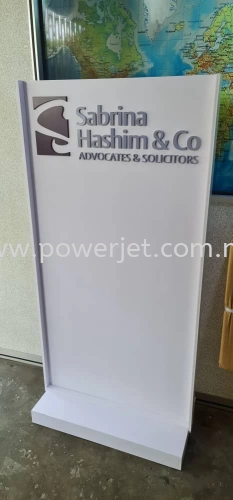 Lawyer Firm Signage Stand (Company Signage Stand)