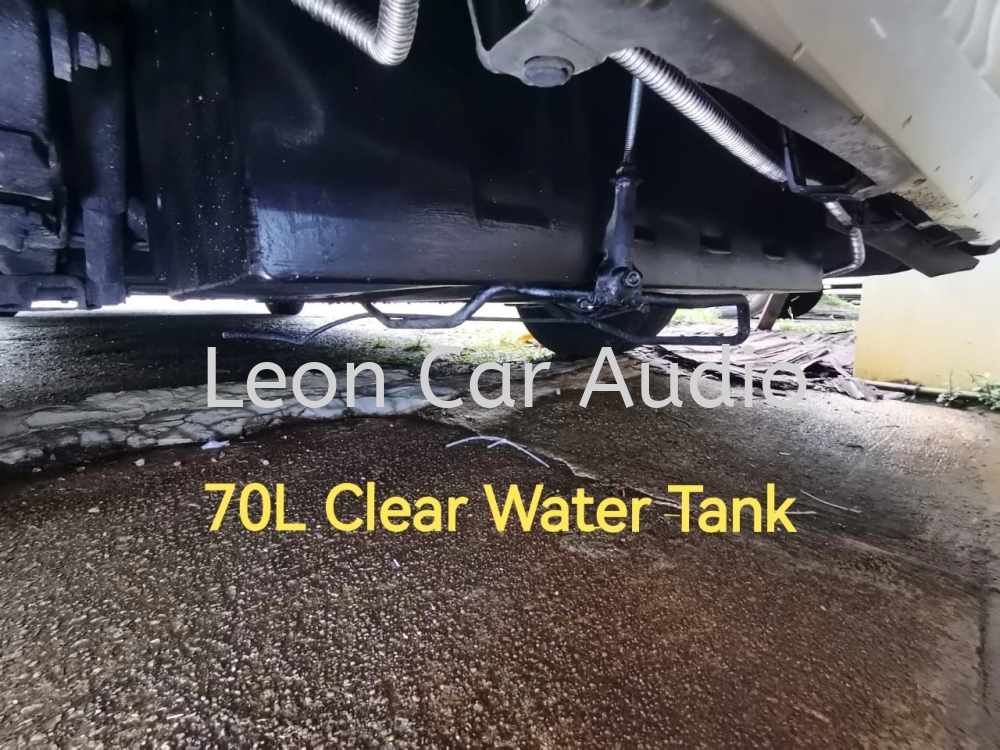 Toyota Hiace CamperVan motorhome Caravan RV upgrade 70L Clear Water Tank system