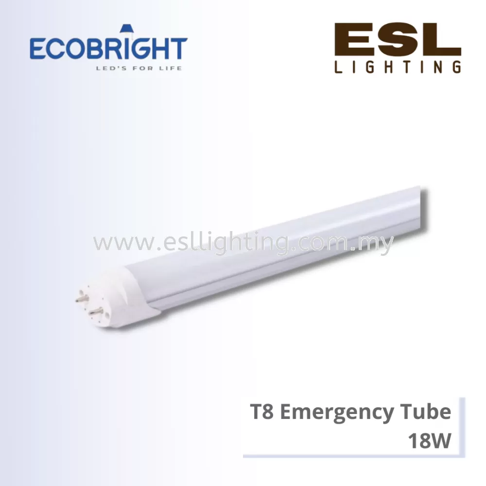 ECOBRIGHT T8 Emergency Tube 18W - ET-T8-18W-DL 4ft