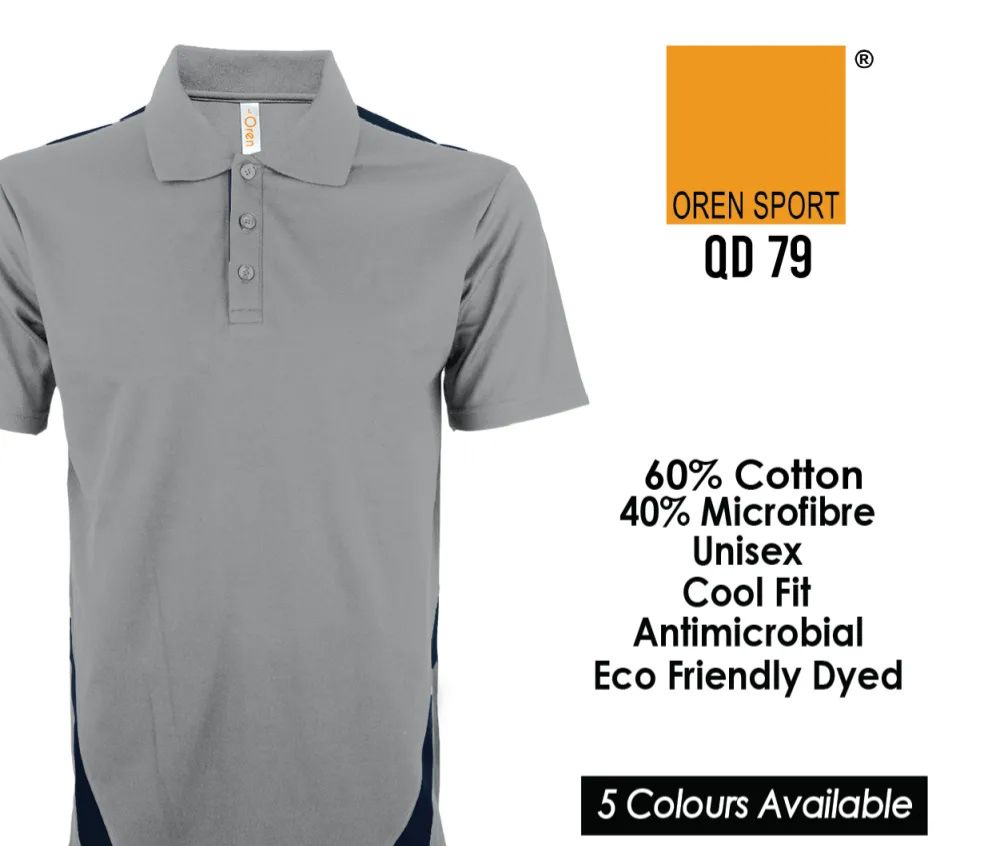 Dri-Fit Plain Polo Shirt - QD79
