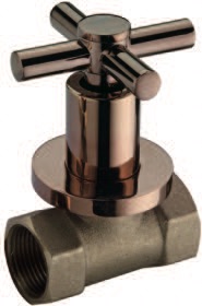 IT-1271-3/4-RG Concealed 3/4" Stop Cock Valve – Premium Rose Gold Finish, Durable & Space-Saving Water Control Valve