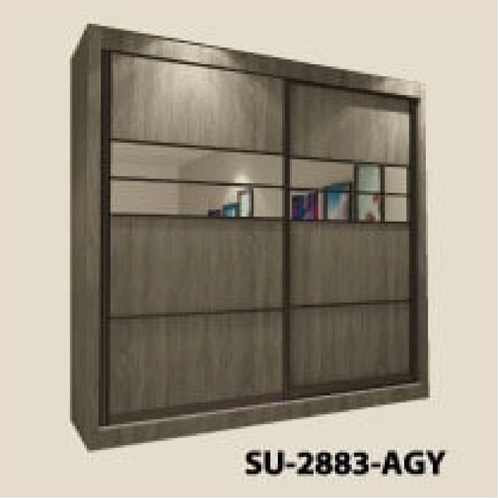 Wardrobe 8x8 - Ash Grey (2883)