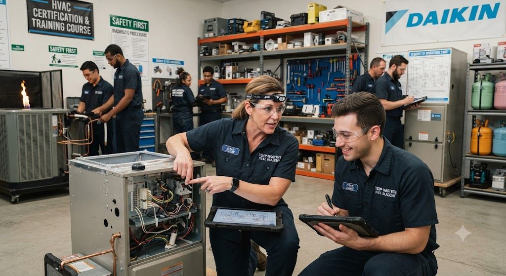 HVAC installation certification and training course