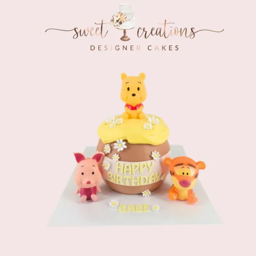 6" | Disney | Winnie the Pooh Honey Jar | For Children | Fresh Cream