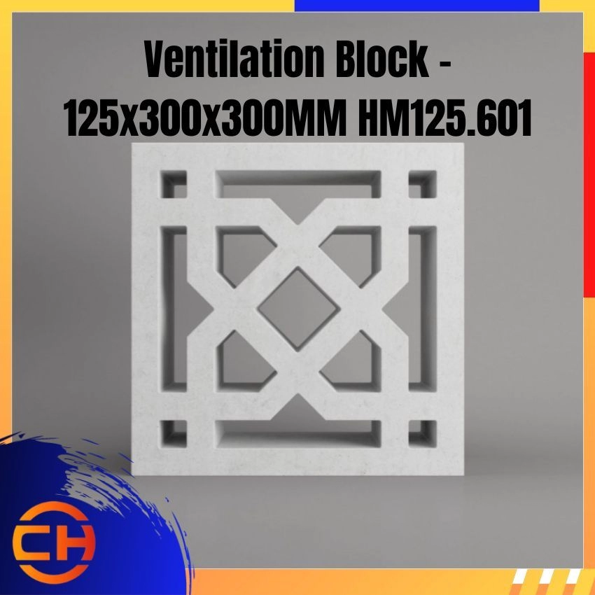 Ventilation Block - 125x300x300MM HM125.601