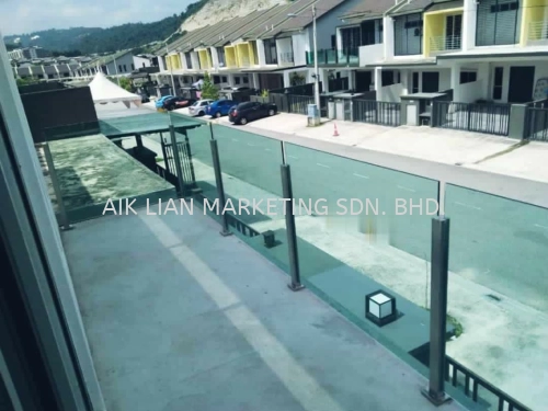 Landed House Balcony Tempered Glass At Klang | Subang |Shah Alam