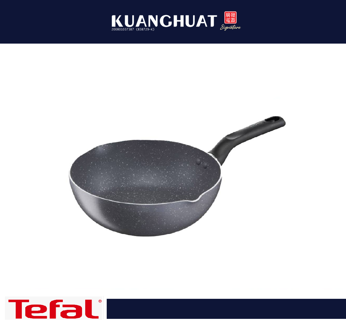 TEFAL Cookware Natura Deep Frypan 24cm B2266495