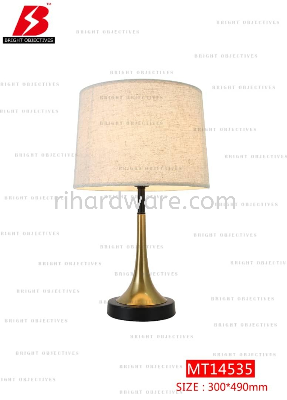 Table Lamp 14535 (using E27 Bulb)