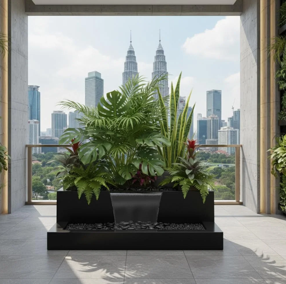 Recommend Urban Balcony Water Fountain Malaysia 推荐马来西亚城市阳台喷泉 Cadangkan Air Pancut Balkoni Bandar Malaysia