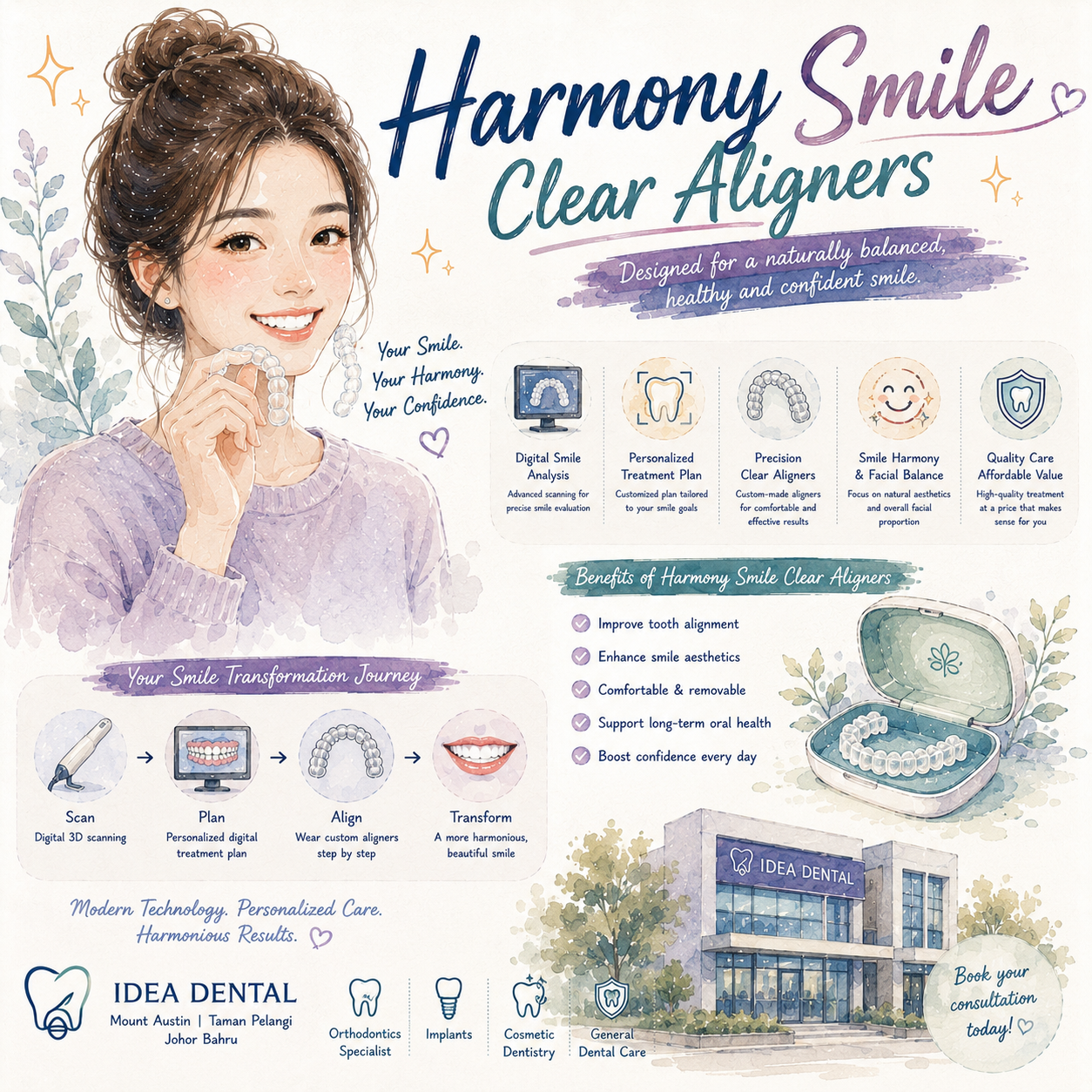 Harmony Smile Clear Aligners