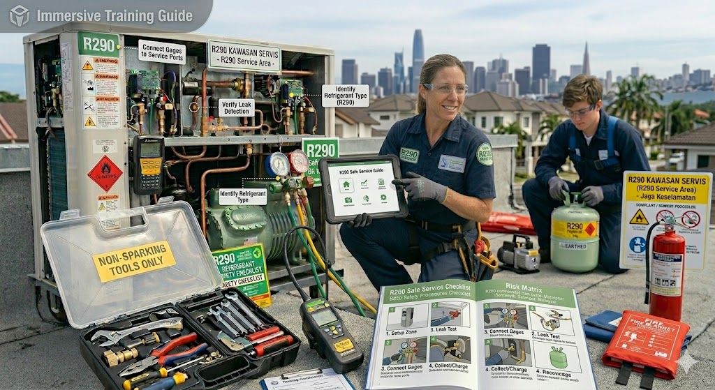 R290 servicing training guide