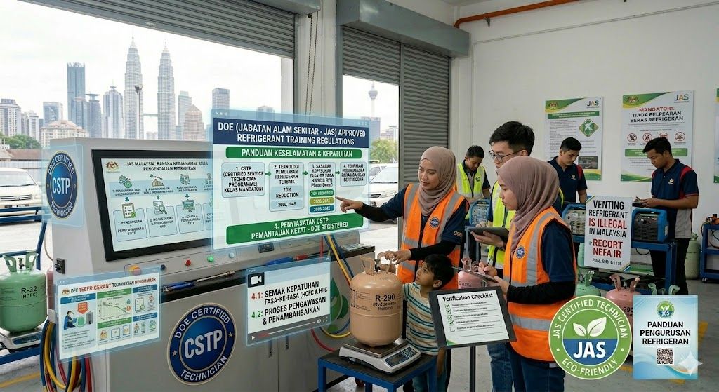 DOE approved refrigerant training regulations