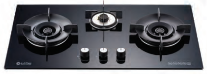 CULITEC 86cm Built-in GAS HOB - GH93SG-L / Dapur Gas GH93SG-L / Gas Stove GH93SGL