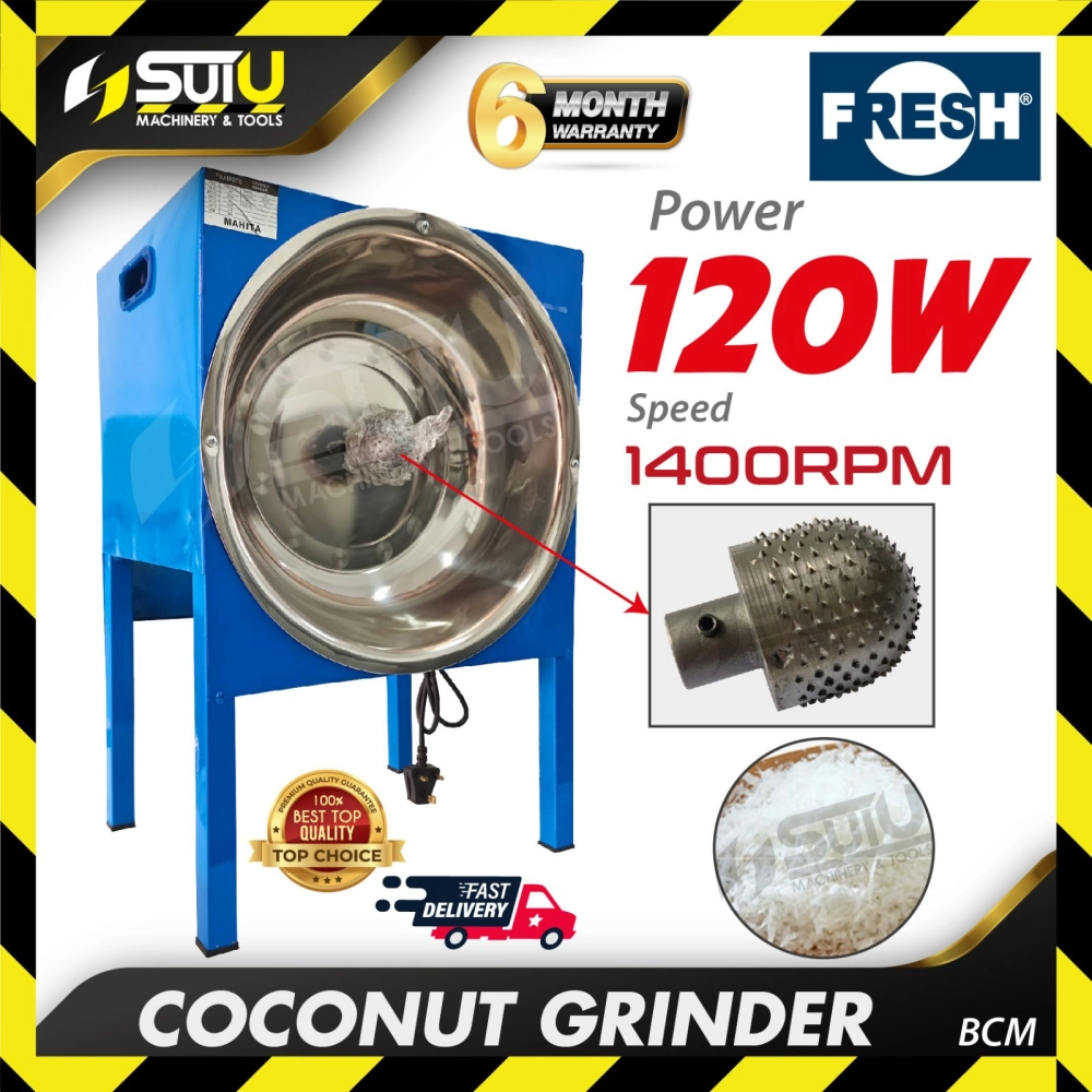 FRESH BCM Electric Coconut Grinder 120W 1400RPM