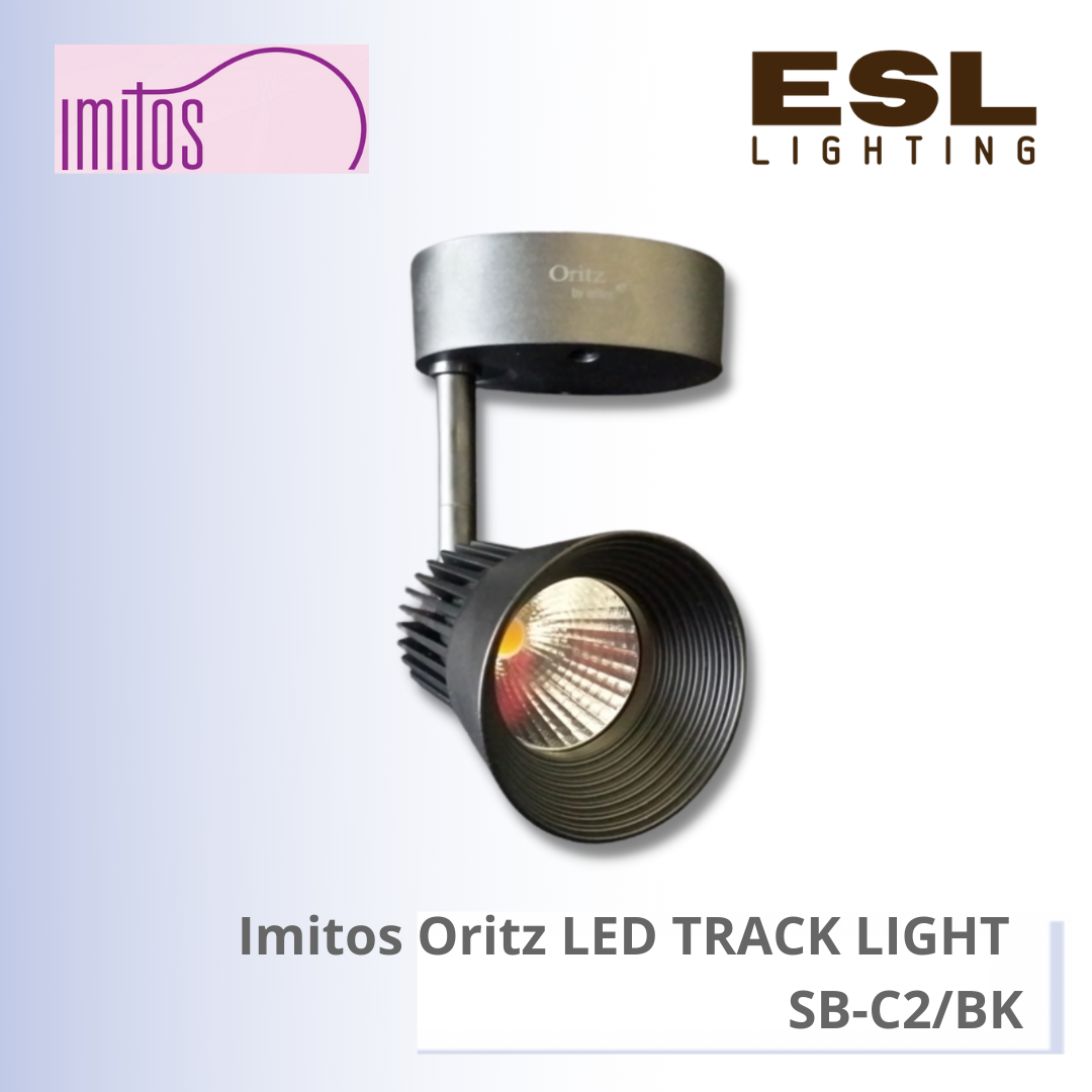 IMITOS Oritz LED TRACK LIGHT 10W - SB-C2/BK
