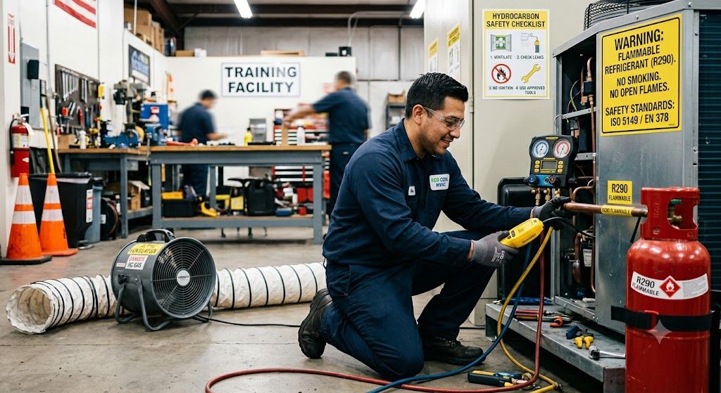 hydrocarbon refrigerant safety standards