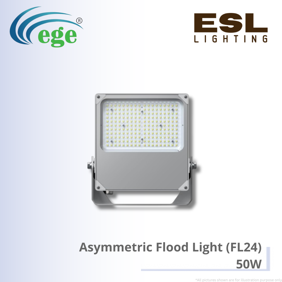 EGE Asymmetric Flood Light FL24 50W - EGE-FL24-50-ACM IP66 Anti-Corrosion Marina Used