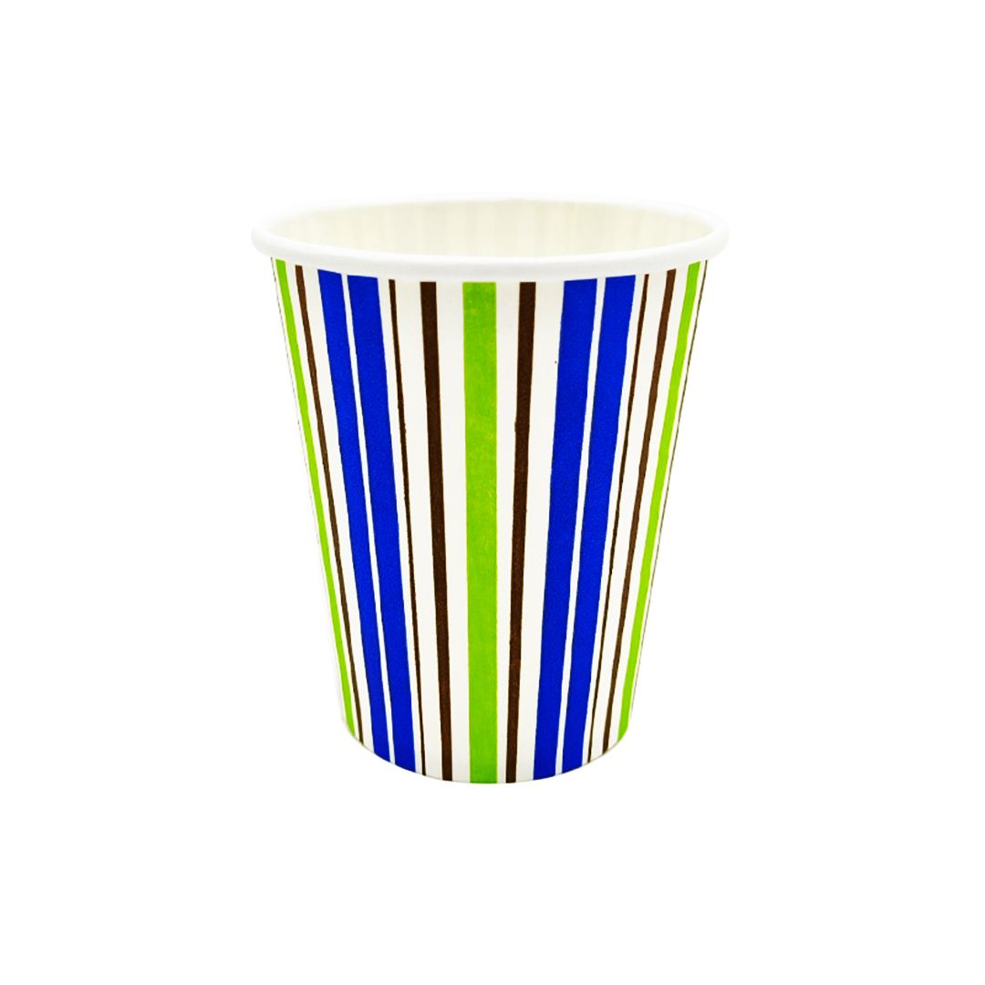 Paper Cup – 8oz Stripe