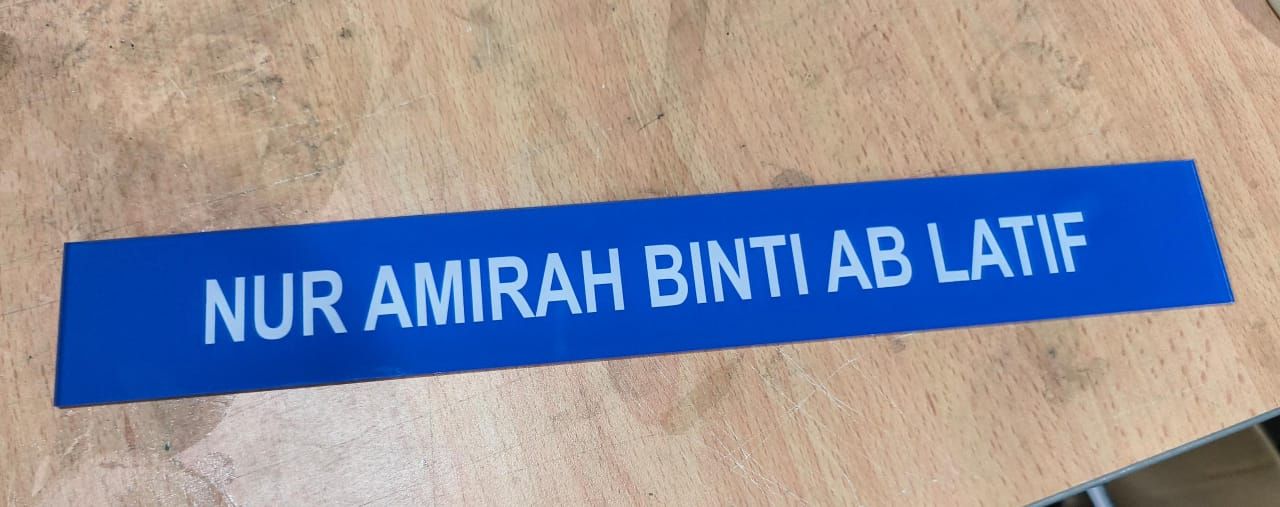 Acrylic Indoor Signage