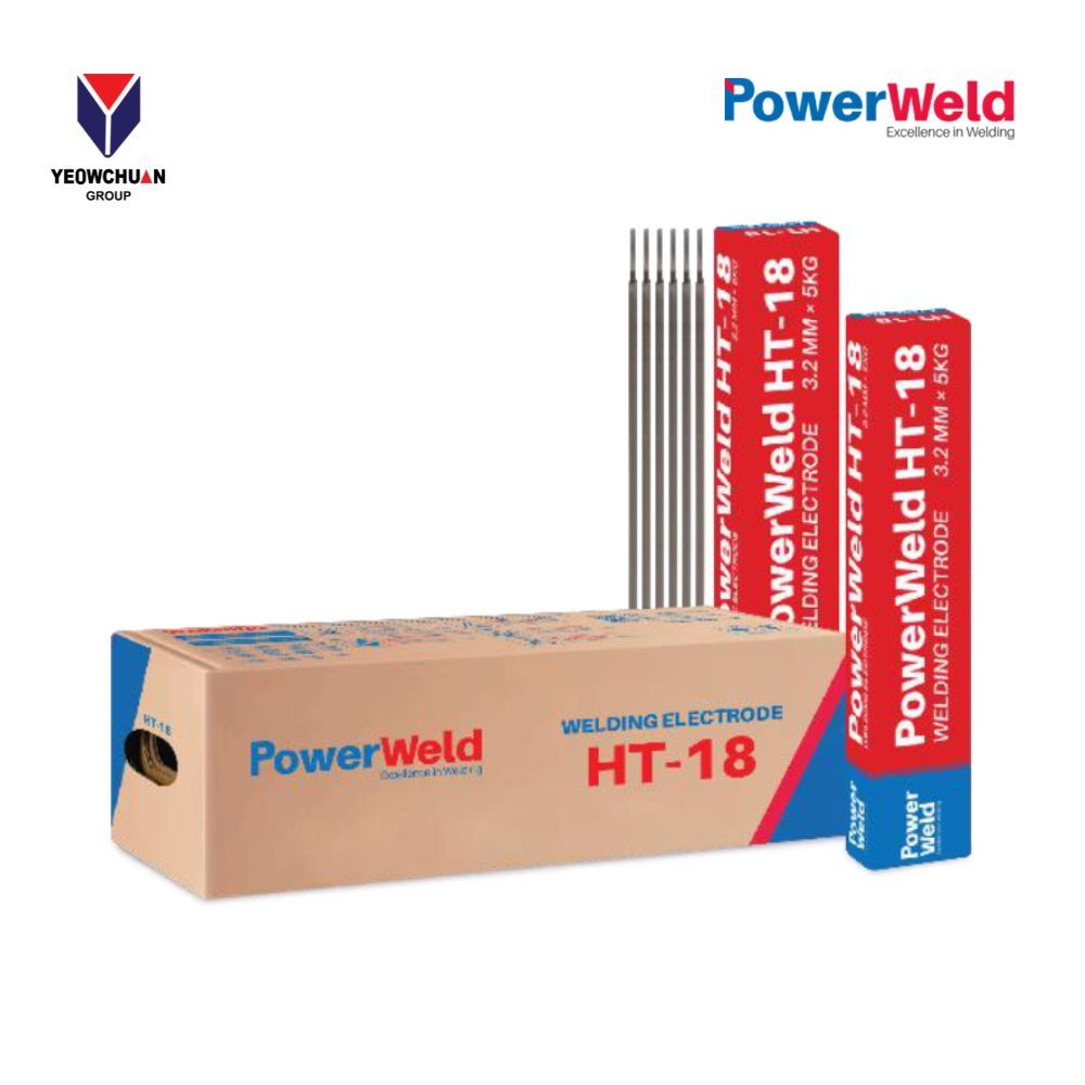 Powerweld HT-18 (AWS E7018): High-Performance Low Hydrogen Electrode