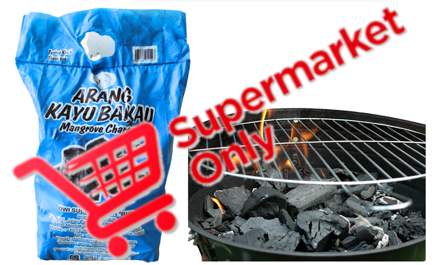 Blue Charcoal 3kg (Non-Food) 3000 Grams RM12.25 X 5 Units C.Dwi Makmur