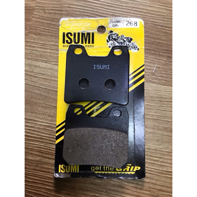 BRAKE PADS (ISUMI GR268) FAZER 600 750 1000R