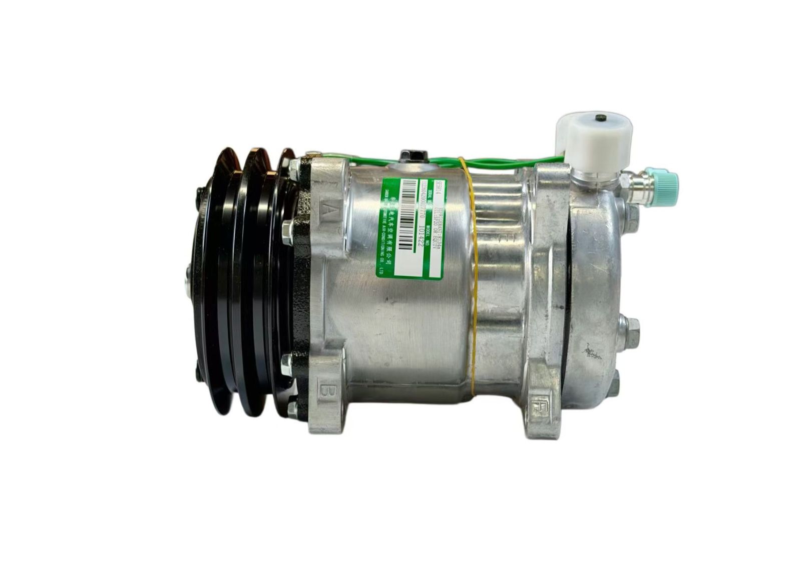 Sanden SE5H14 2PK 24V R134a Heavy-Duty Truck A/C Compressor | OEM PN:1122604200027770 / Sanden Code 101422