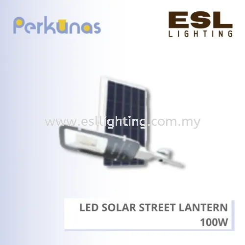 PERKUNAS LED SOLAR STREET LANTERN 100W