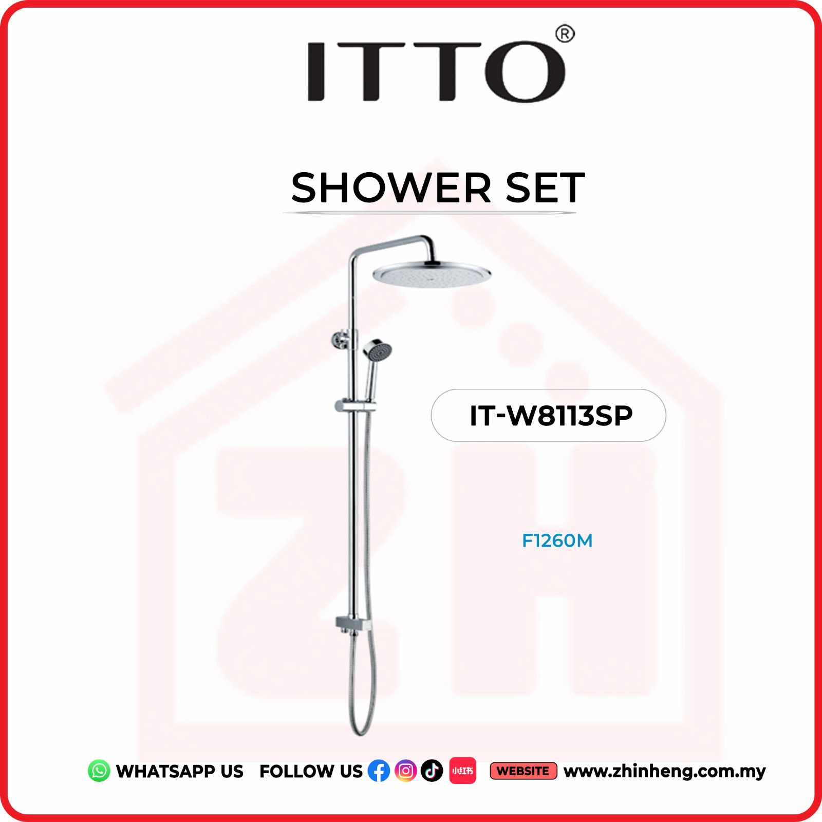 ITTO SHOWER SET  IT-W8113SP