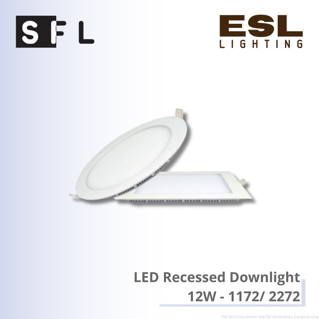 SFL LED Recessed Downlight 12W - 1172/2272