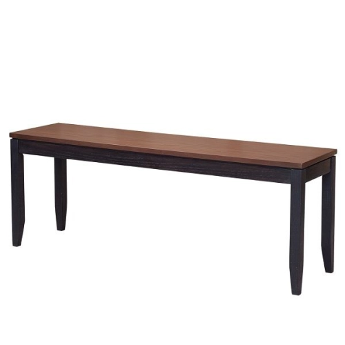 LANSCATER 1200mm Bench Cherry Black