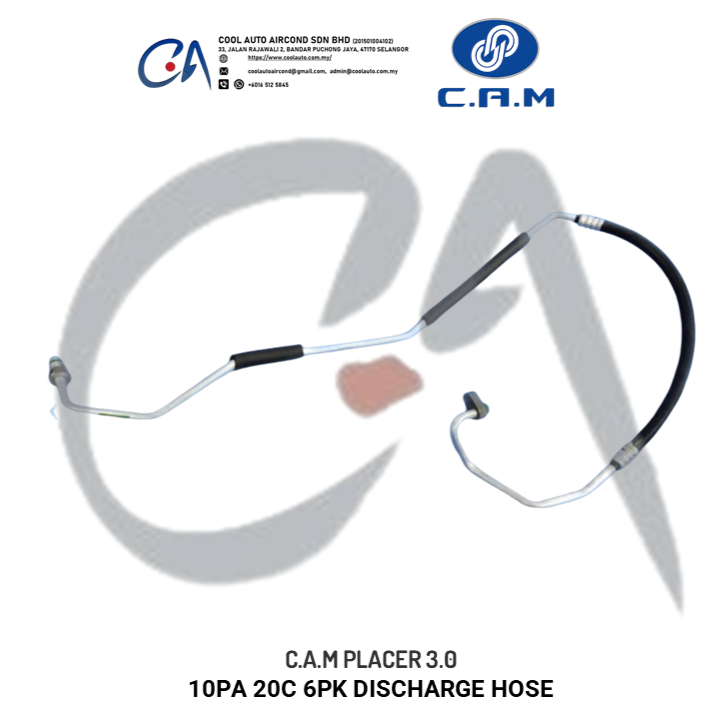 C.A.M PLACER 3.0 10PA 20C 6PK DISCHARGE HOSE