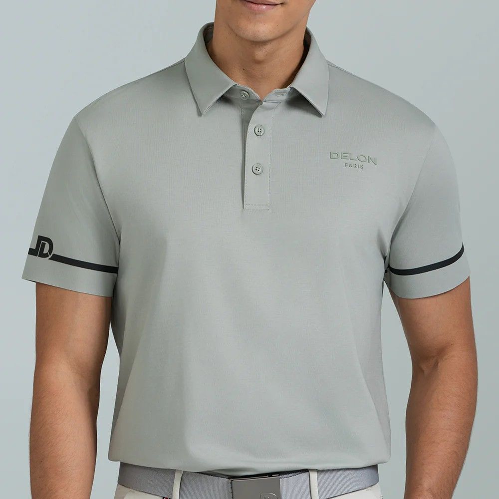 Delon - AeraFlex Performance Solid Line - Men Polo