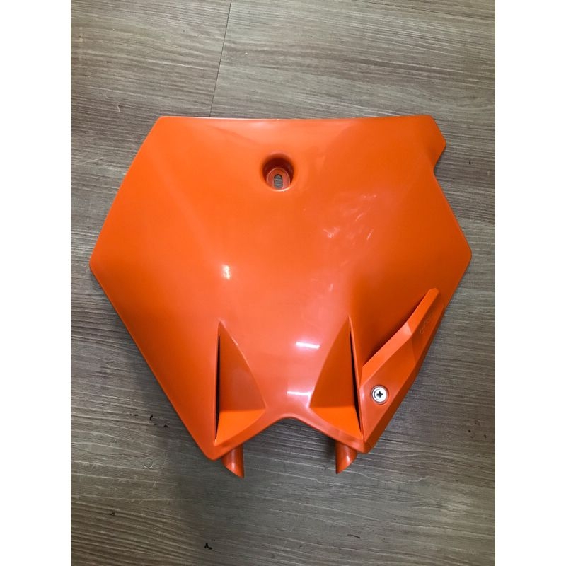 KTM SX - Number Plate Orange - 2003-06 Models Polisport