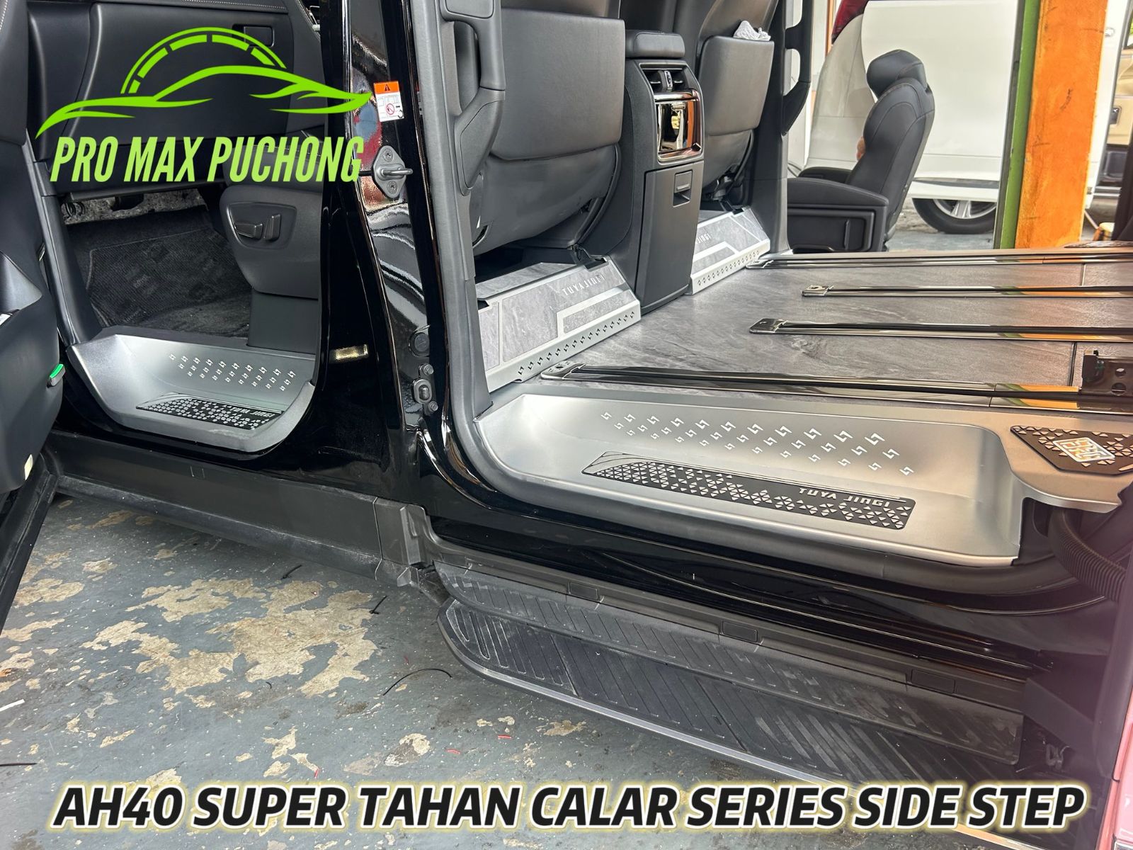 Toyota Alphard / Vellfire AH40 Super Tahan Calar Series Superb LED Sidestep