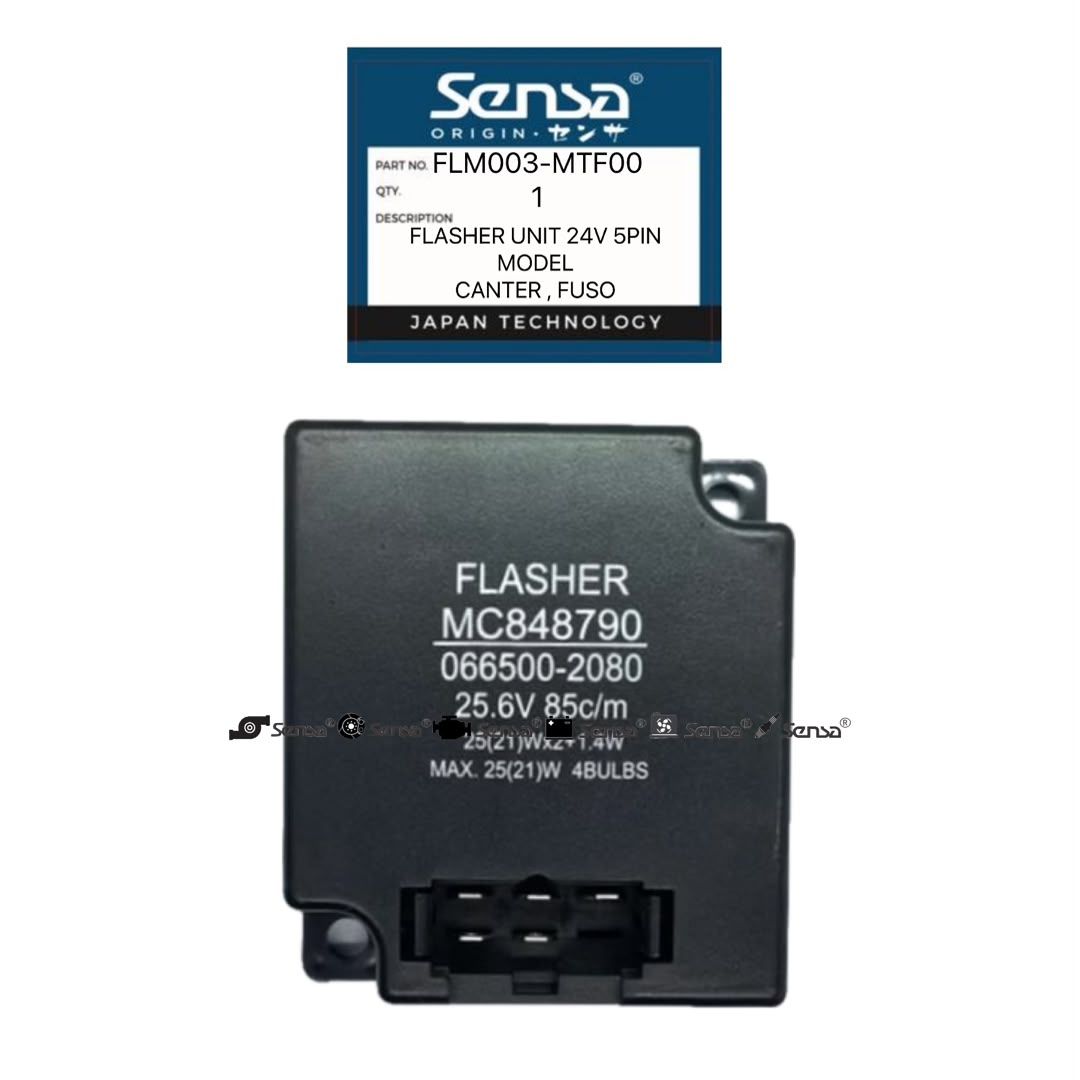 MIT CANTER , FUSO FLASHER UNIT 24V 5PIN