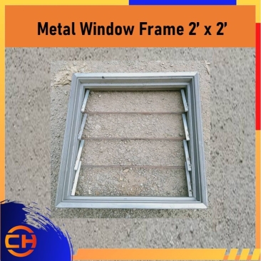 Metal Window Frame / Frame Sisik Tingkap Bilik Air 2'X2'