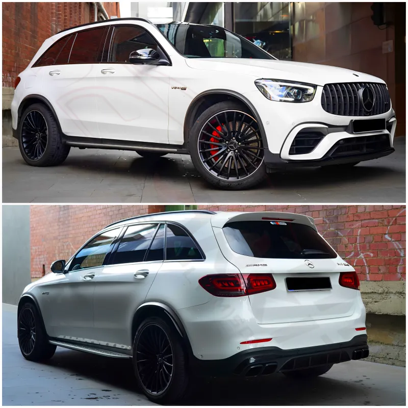 MERCEDES BENZ GLC SUV X253 FACELIFT 2020 – 2023 CONVERSION GLC63 BODY KIT BUMPER