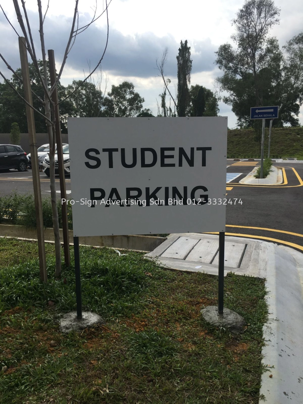 CAMPUS SPEED LIMIT AND PARKING SIGN (HELP 2, SUBANG 2, 2019)