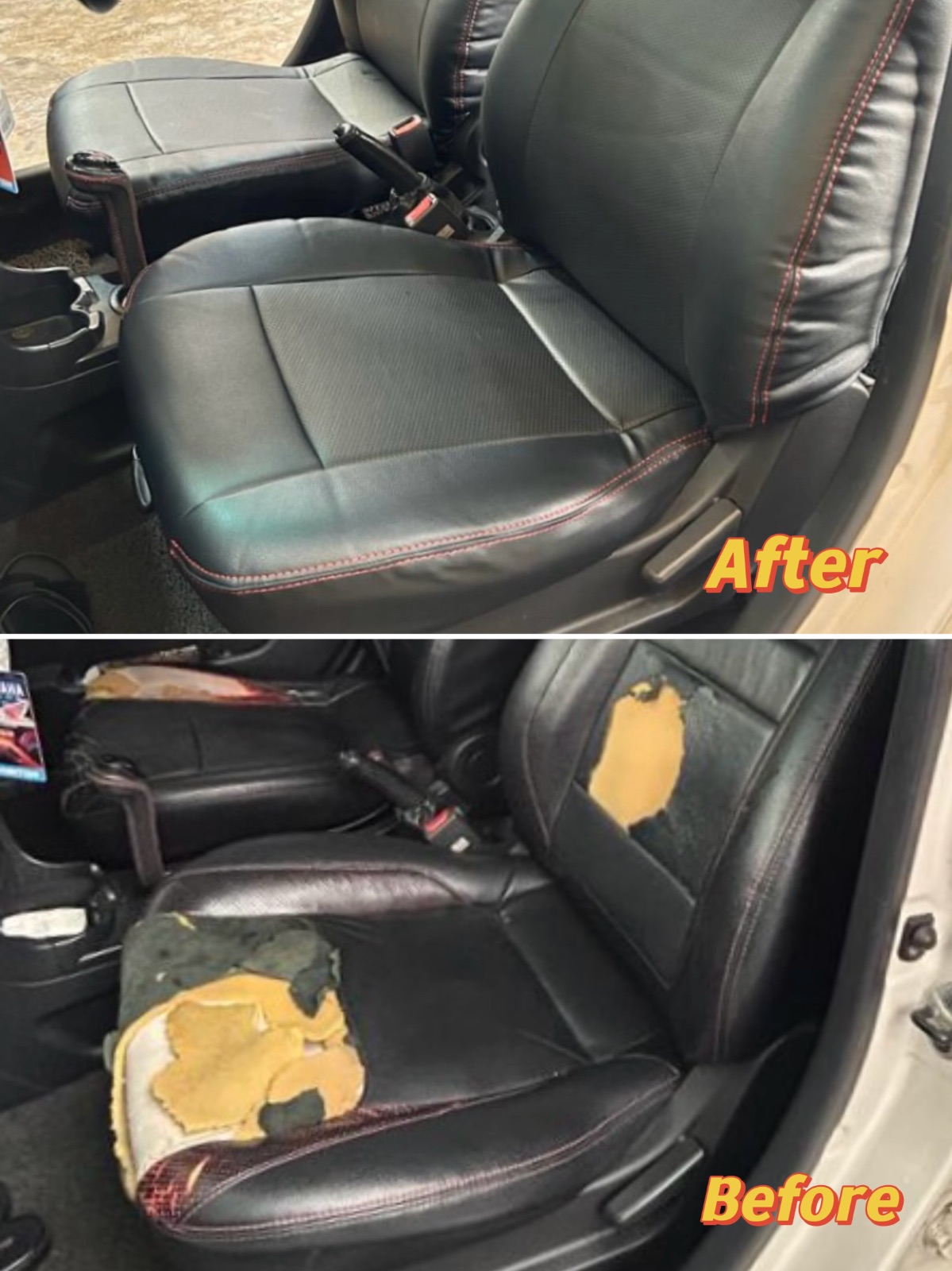 PVC LEATHER CAR SEAT CUSHION