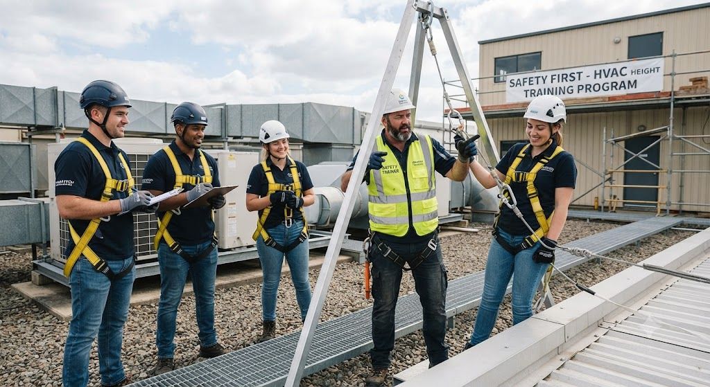 aircon installer safety harness certification training
