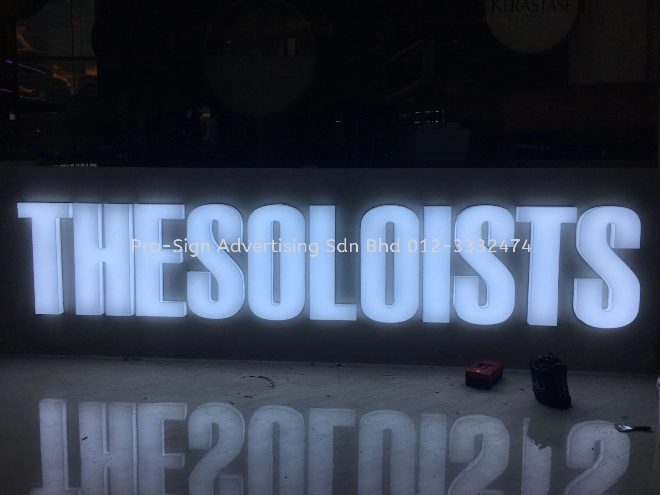 ACRYLIC BOX UP LED FRONT LIT (THE SOLOISTS, GENTING, 2020)