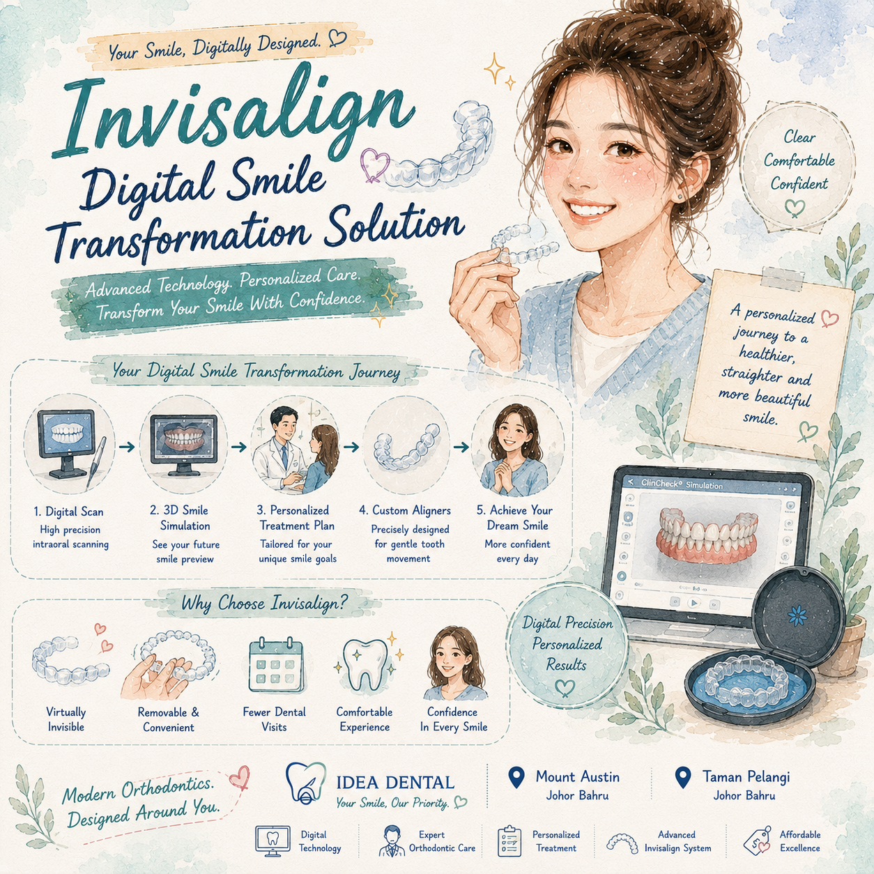 Invisalign Digital Smile Transformation Solution